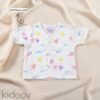 kidoov jabla button half sleeve organic cotton muslin baby essentials