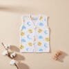 Soft breathable muslin jabla button baby clothing pack of 3