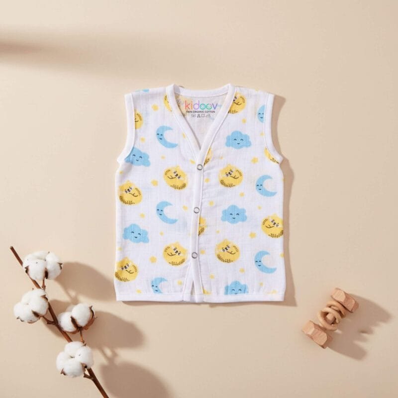 Soft breathable muslin jabla button baby clothing pack of 3